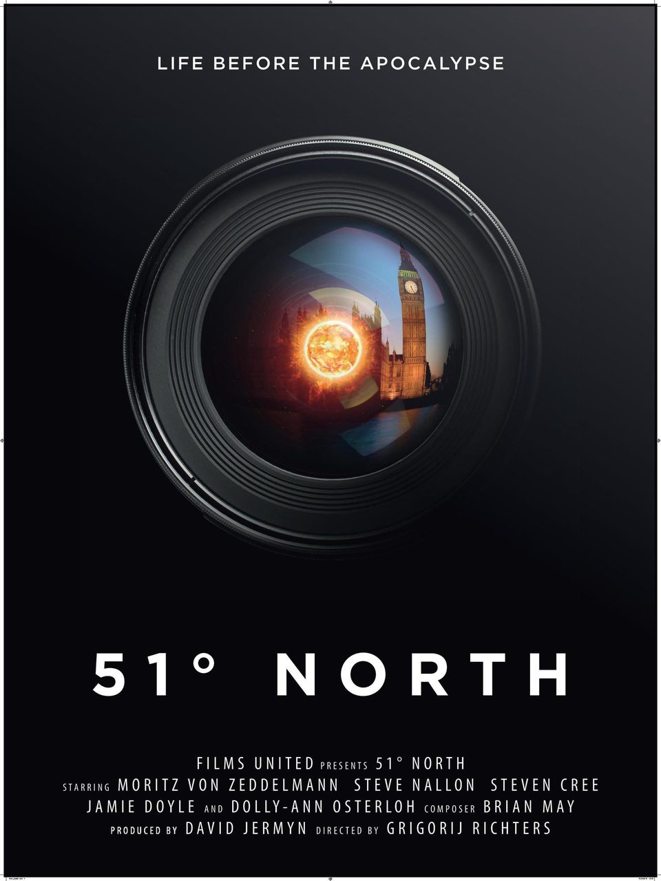 Cartel de 51 Degrees North - Reino Unido