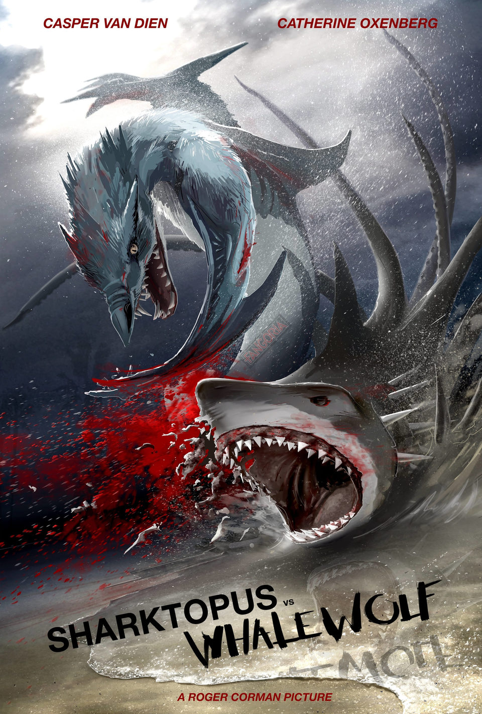 Cartel de Sharktopus vs. Whalewolf - 'Sharktopus vs. Whalewolf'
