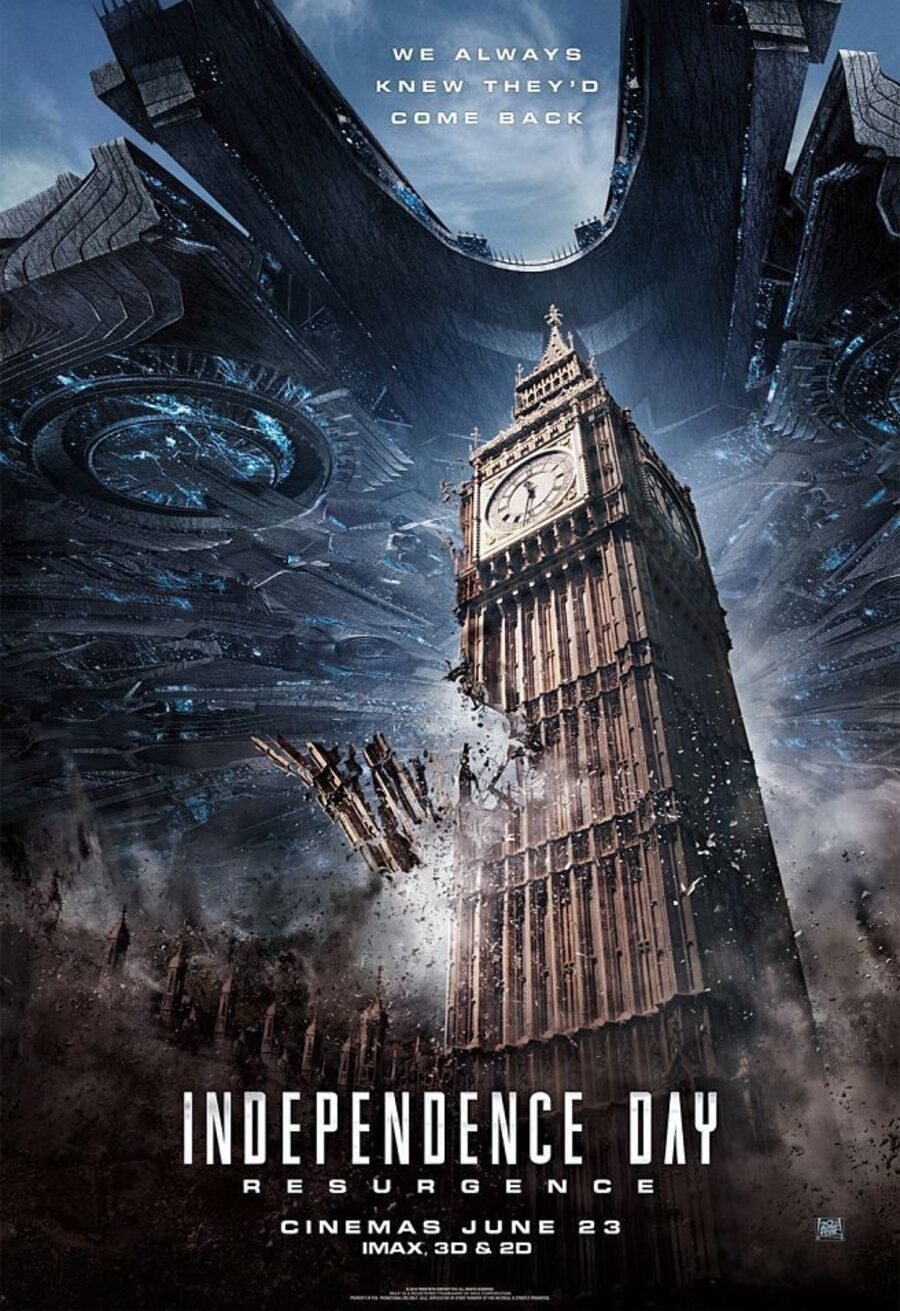 Cartel de Día de la Independencia: Contraataque - Teaser #1