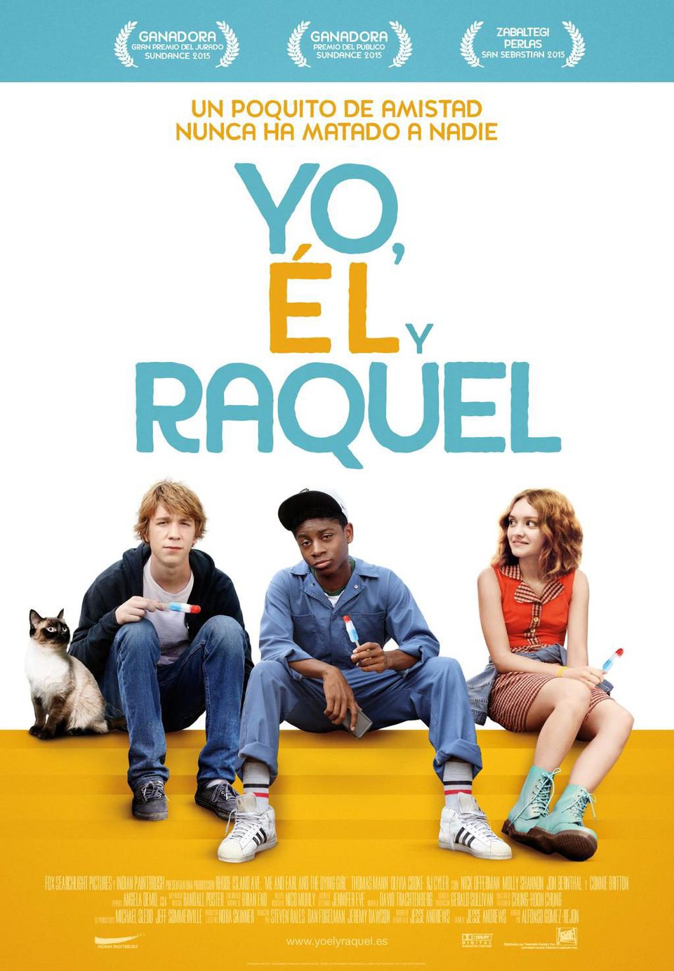 Cartel de Yo, él y Raquel - España