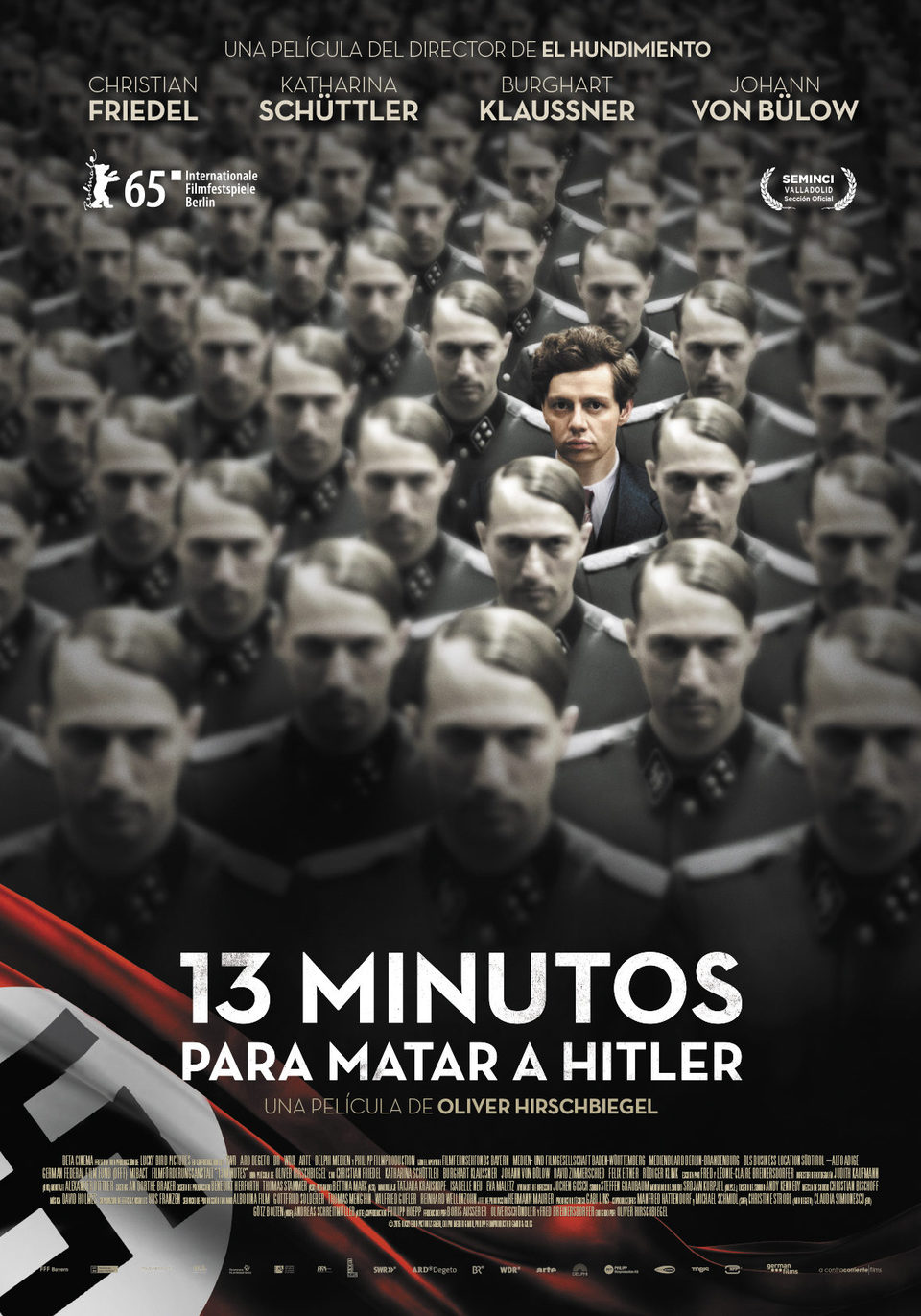 Cartel de 13 minutos para matar a Hitler - España