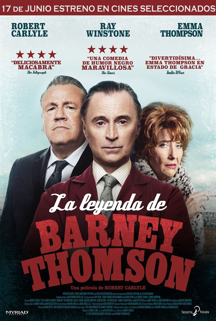 Cartel de La leyenda de Barney Thomson - España