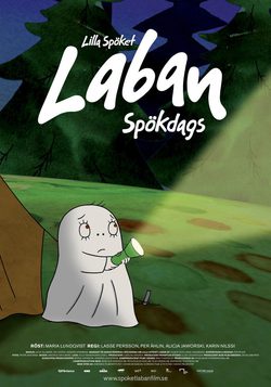 Cartel de Laban the Little Ghost: Spooky Time