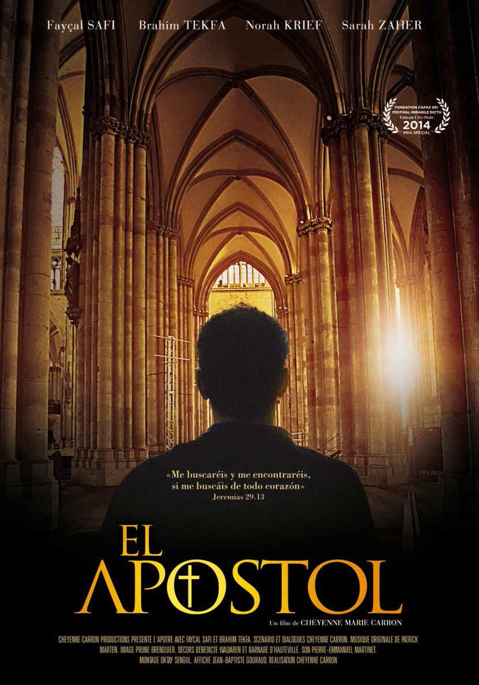Cartel de El apóstol - España