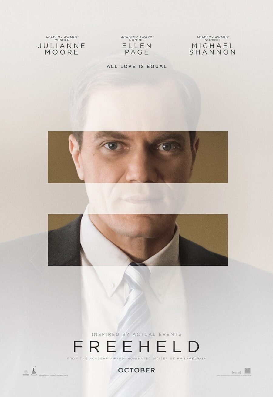 Cartel de No sin ella - Michael Shannon