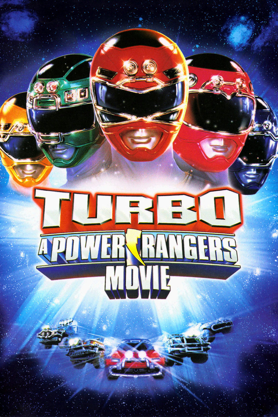 Cartel de Turbo Power Rangers - Estados Unidos