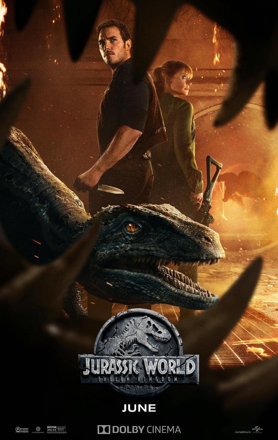 Cartel de Jurassic World: Fallen Kingdom - Póster