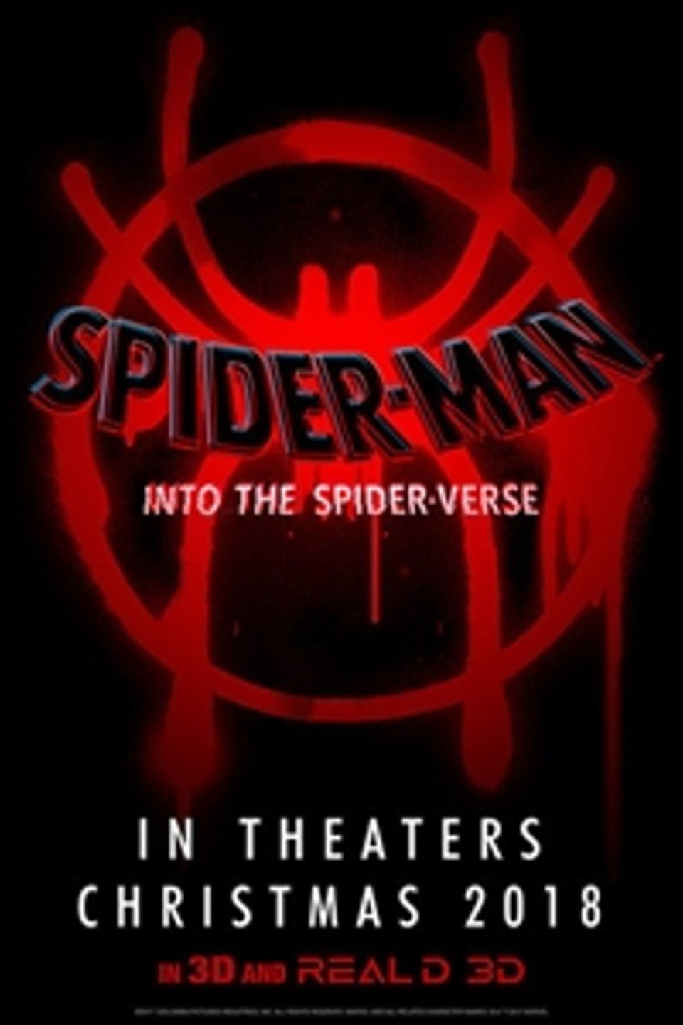 Cartel de Spider-Man: Un Nuevo Universo - Teaser inglés