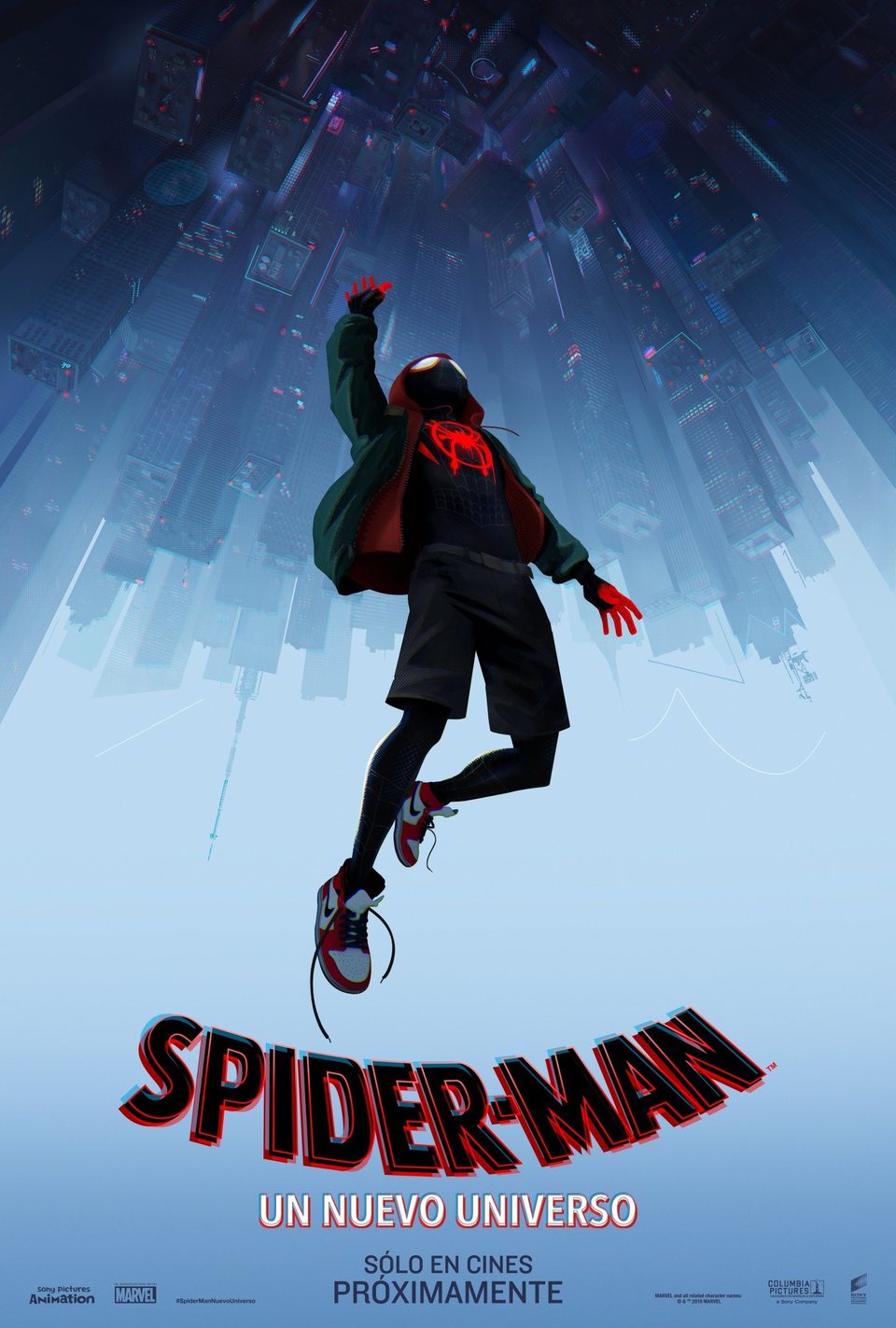 Cartel de Spider-Man: Un Nuevo Universo - Póster español