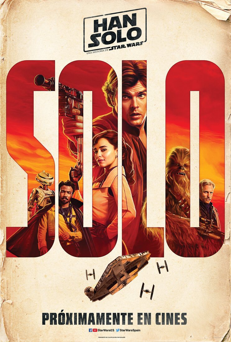 Cartel de Solo: Una historia de Star Wars - España #1