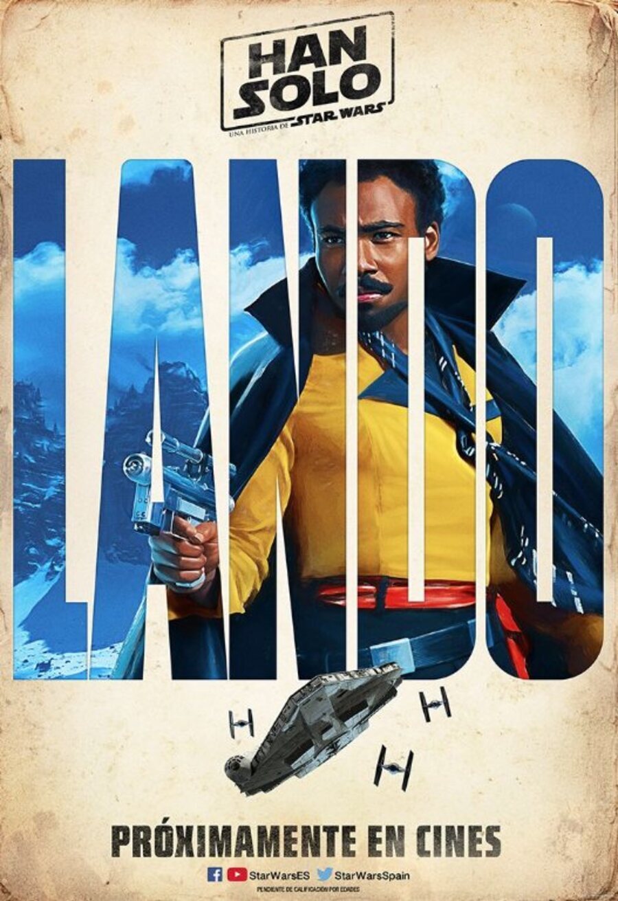 Cartel de Solo: Una historia de Star Wars - Lando