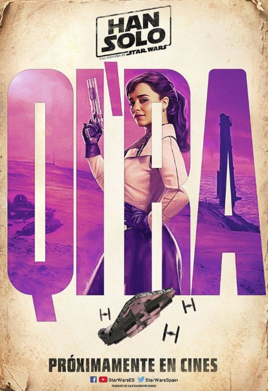 Cartel de Solo: Una historia de Star Wars - Qi'Ra