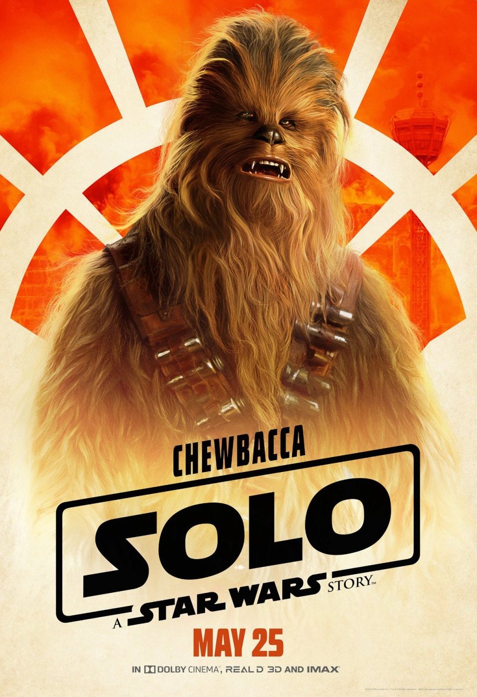 Cartel de Solo: Una historia de Star Wars - Chewbacca #2