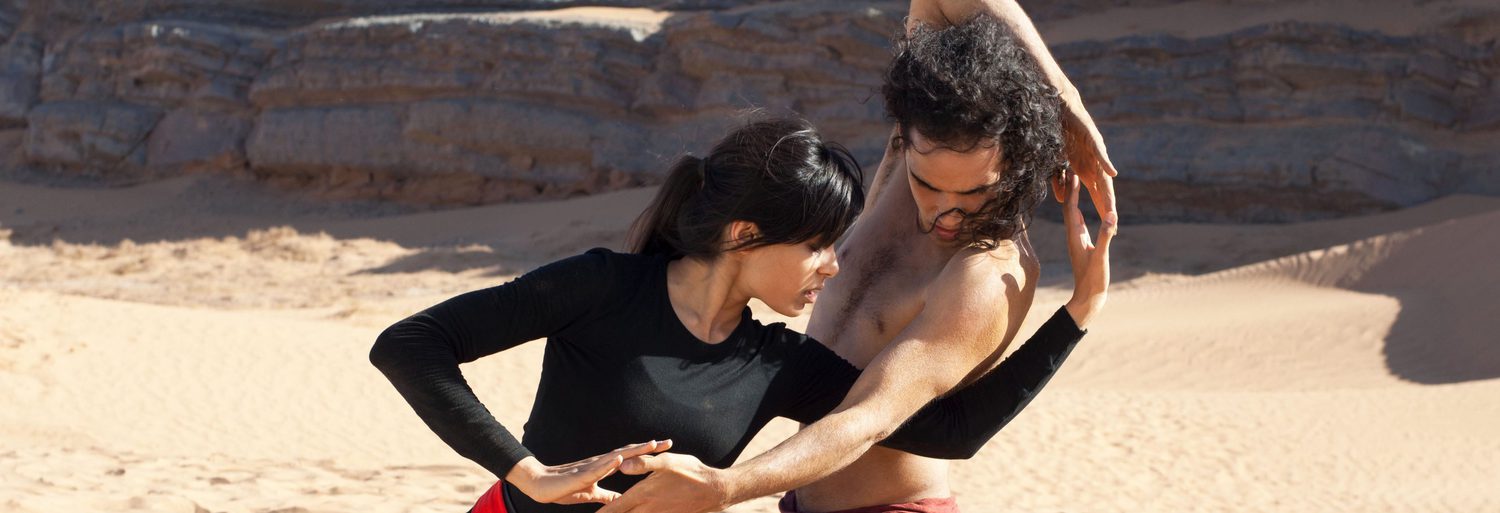 Bailando en el desierto