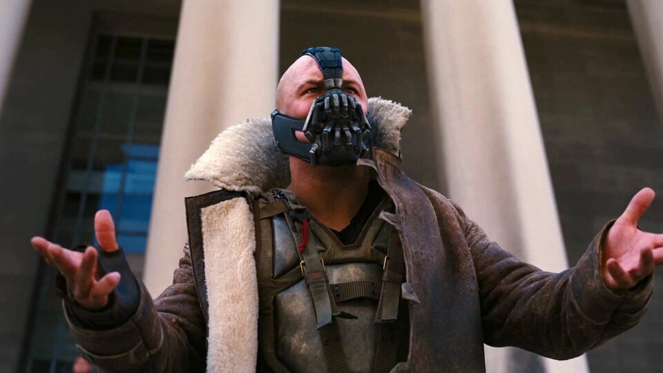 Bane en \'El caballero oscuro: La leyenda renace\'