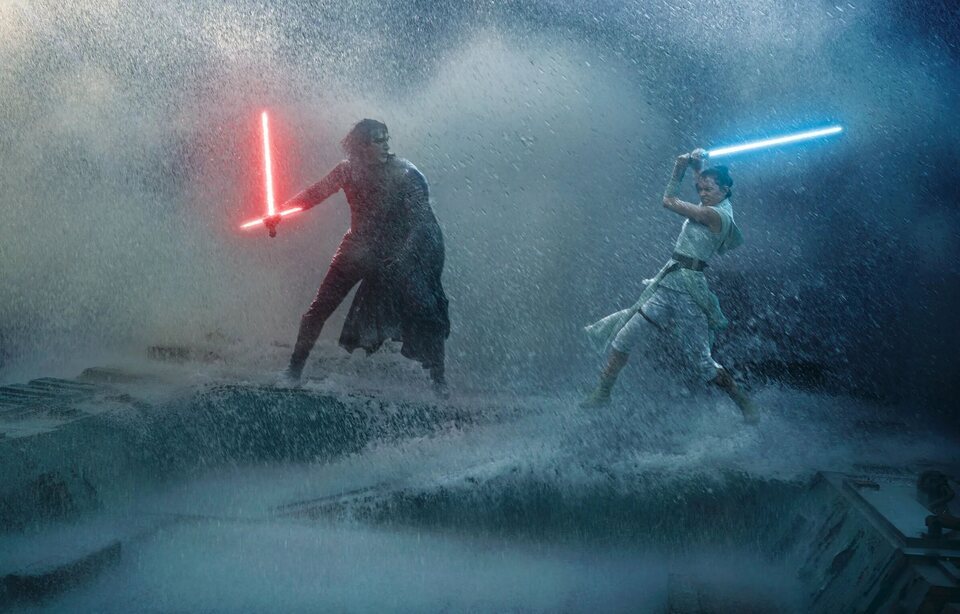 La relación amor-odio entre Kylo y Rey es uno de los grandes momentos de la última trilogía