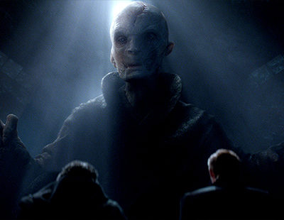 'Star Wars: Los últimos Jedi': Rian Johnson explica esa escena de Snoke