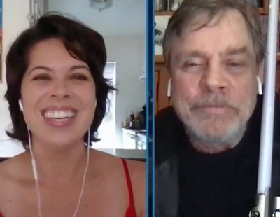 Mark Hamill sorprende a una enfermera fan de 'Star Wars': "Yo pretendo ser un héroe, pero tú lo eres"