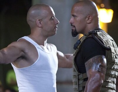 Dwayne Johnson asegura que cuando saltó contra Vin Diesel, el equipo de 'Rápidos y Furiosos' le dio las gracias