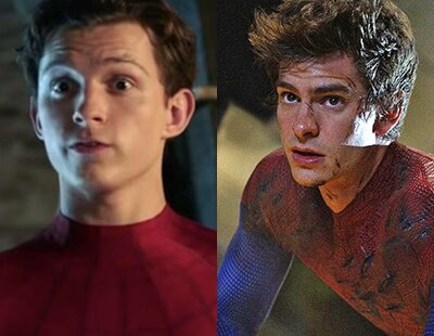 'Spider-Man: No Way Home': Tom Holland y Andrew Garfield posan juntos por fin en una fiesta