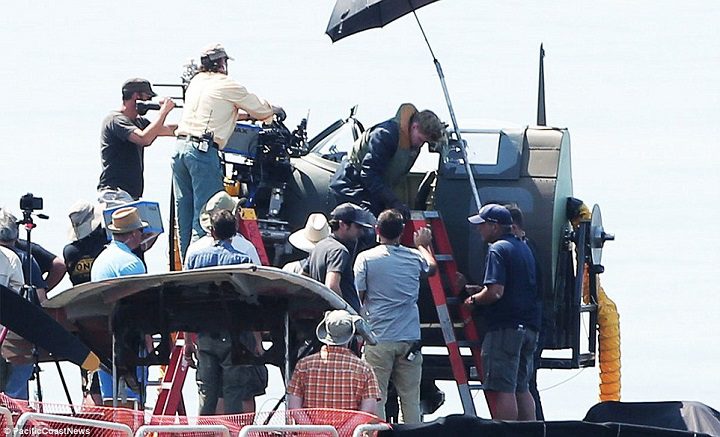Imagen 3 de 12 del set Primeras imágenes de Tom Hardy en el set de rodaje de 'Dunkerque'