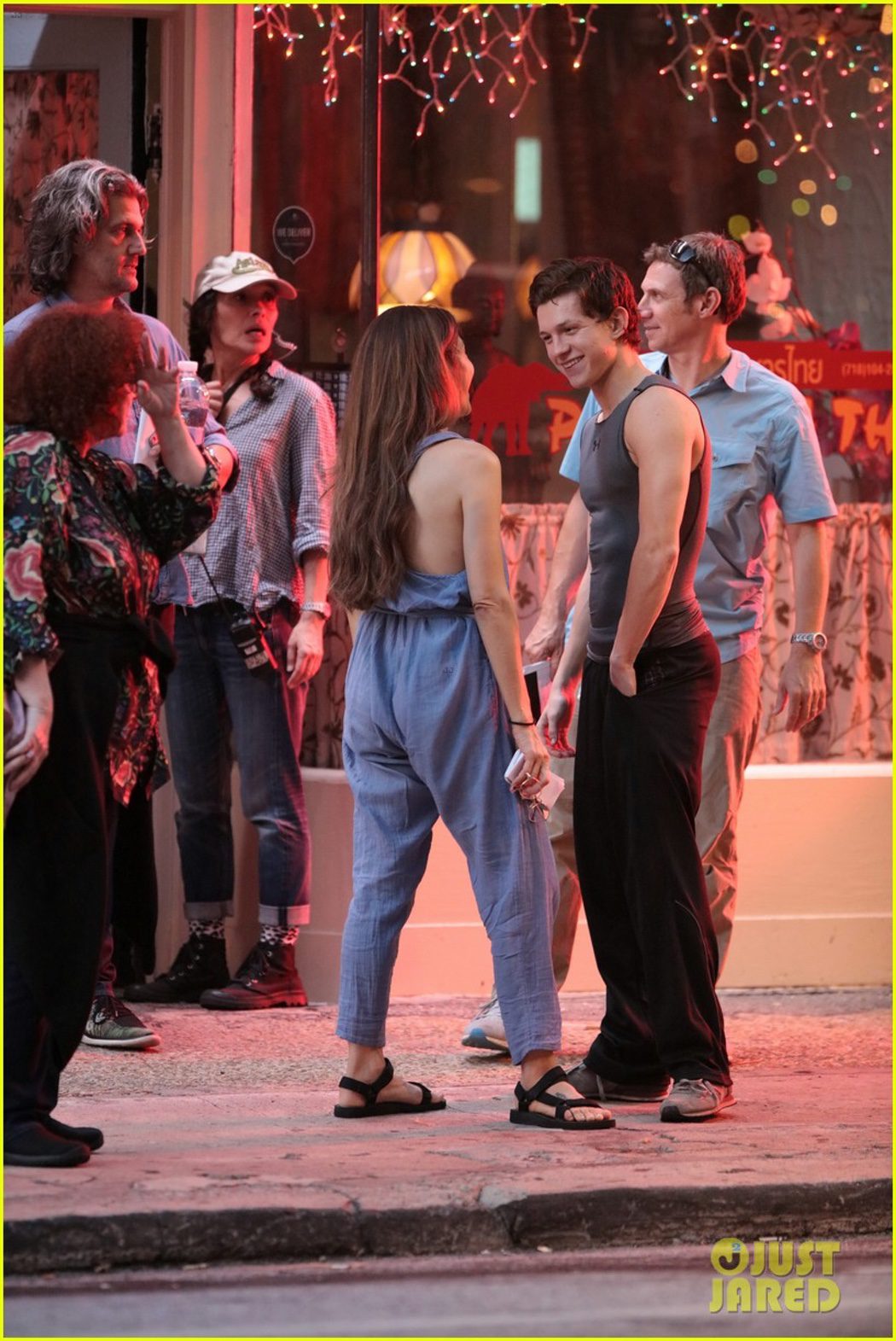 Imagen 4 de 9 del set Marisa Tomei en el rodaje de 'Spider-Man Homecoming'