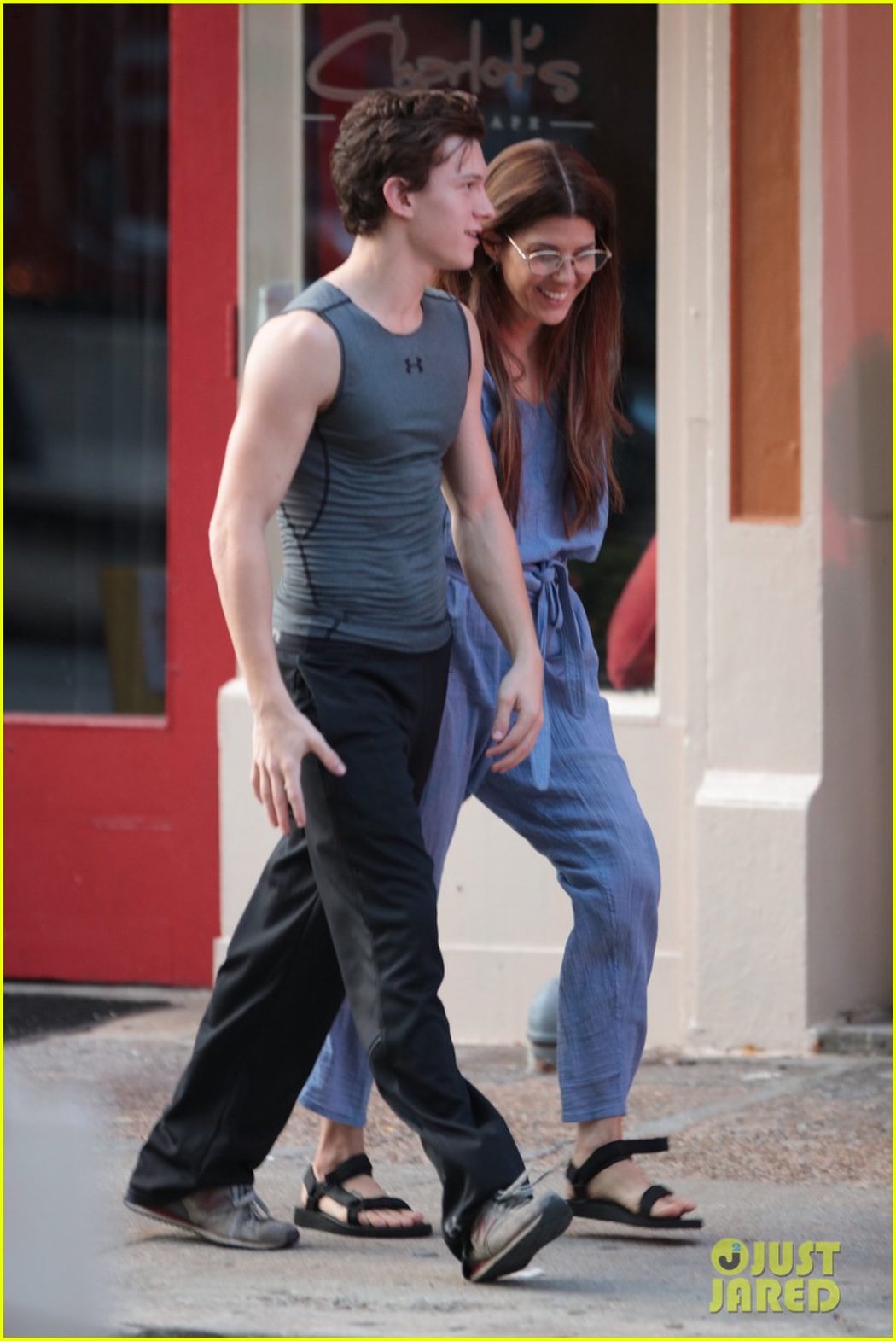 Imagen 5 de 9 del set Marisa Tomei en el rodaje de 'Spider-Man Homecoming'