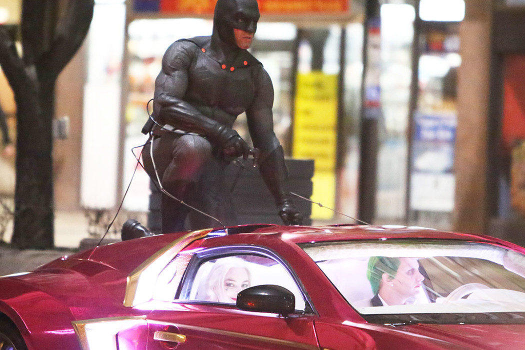 Una foto del rodaje confirma la presencia de Batman