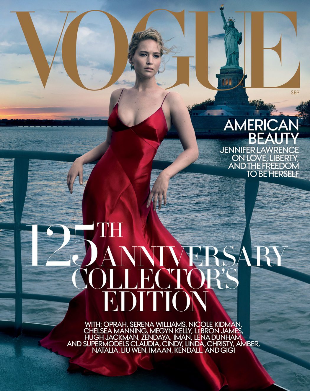 Jennifer Lawrence para Vogue