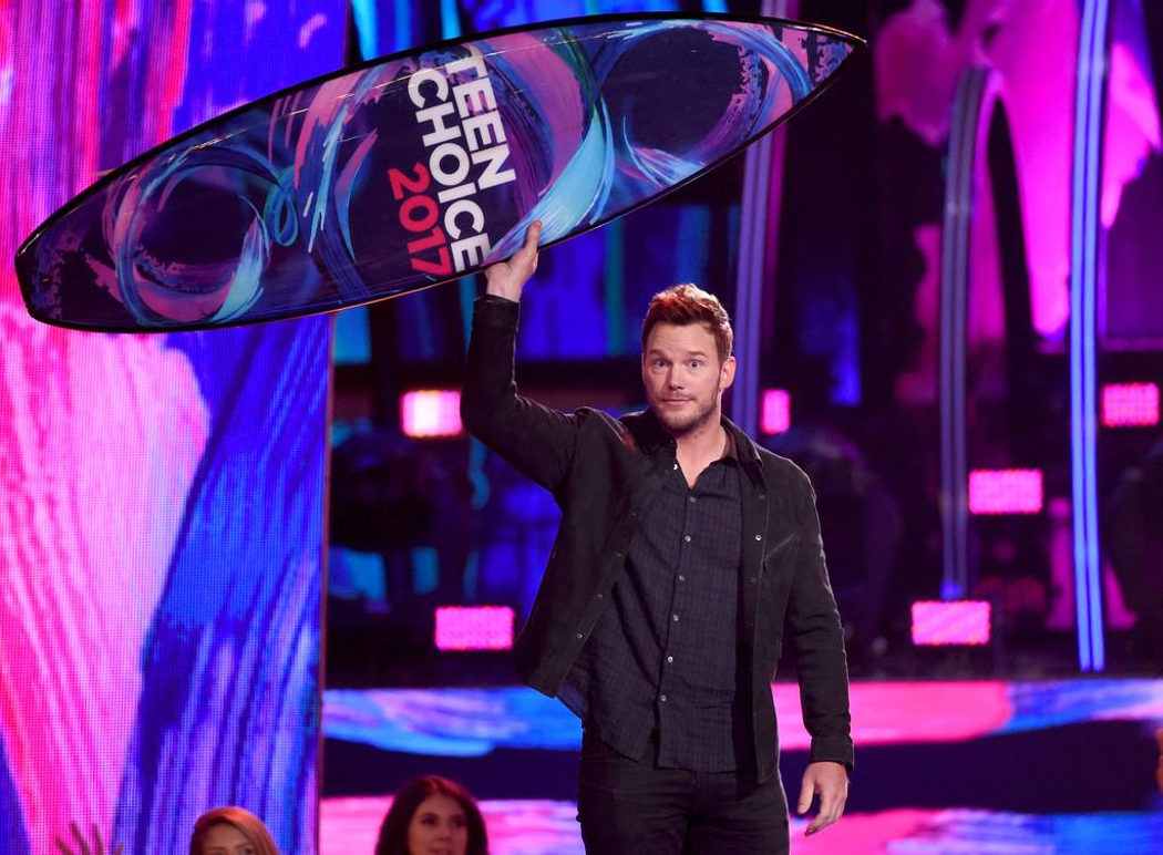 Chris Pratt uno de los reyes de la noche