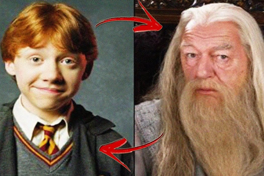 Ron es Dumbledore