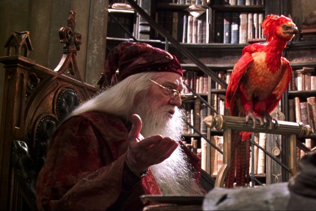Fawkes es un horrocrux de Dumbledore