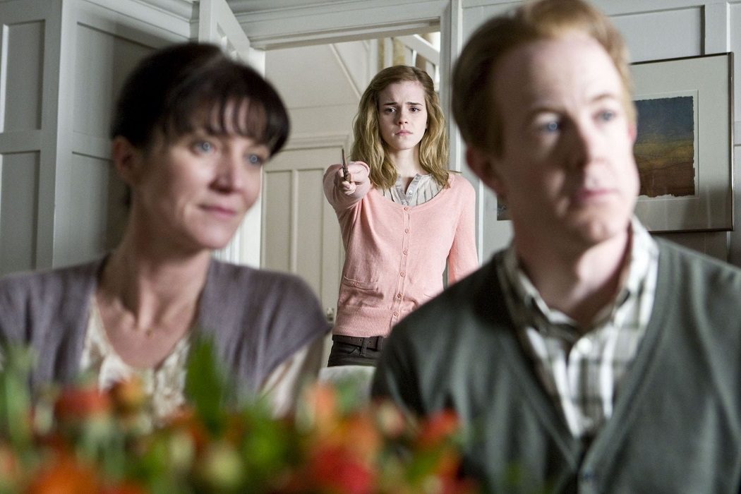 Los padres de Hermione no la recuerdan