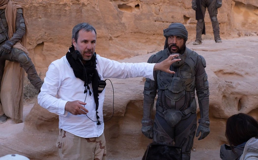 Denis Villeneuve y Javier Bardem