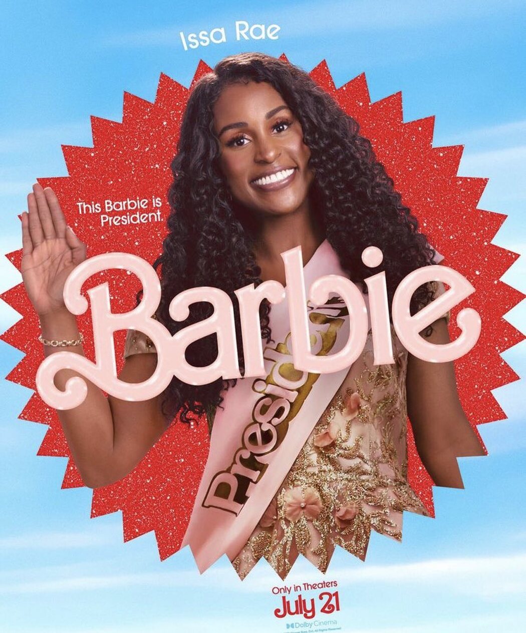 Issa Rae es la Barbie Presidenta