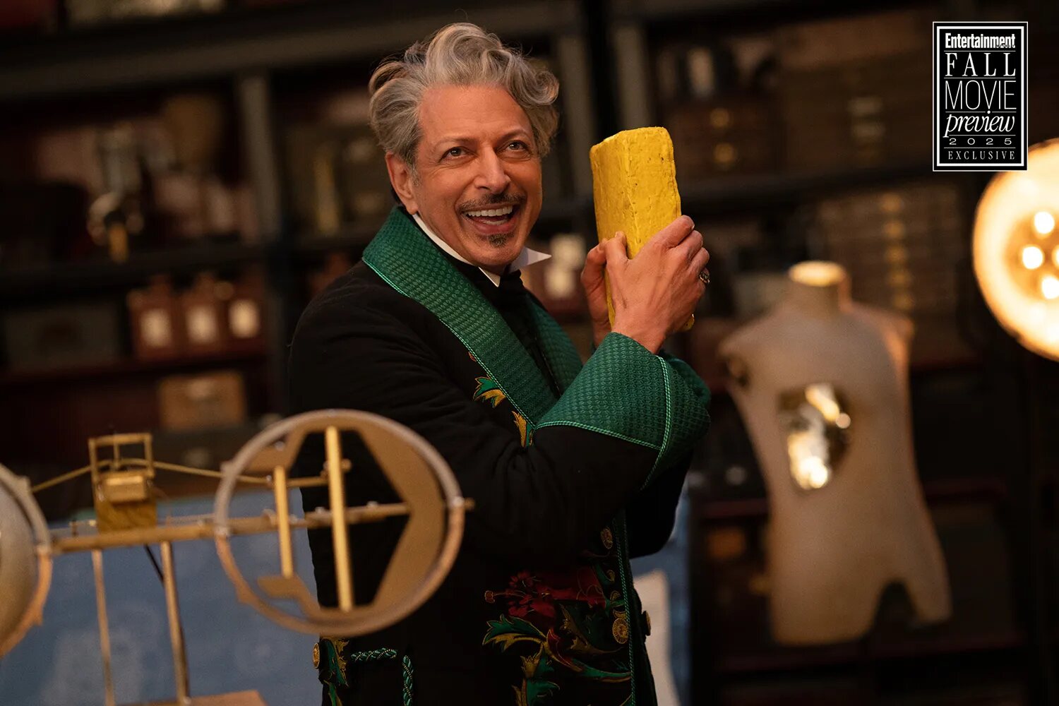 Jeff Goldblum comp El Mago