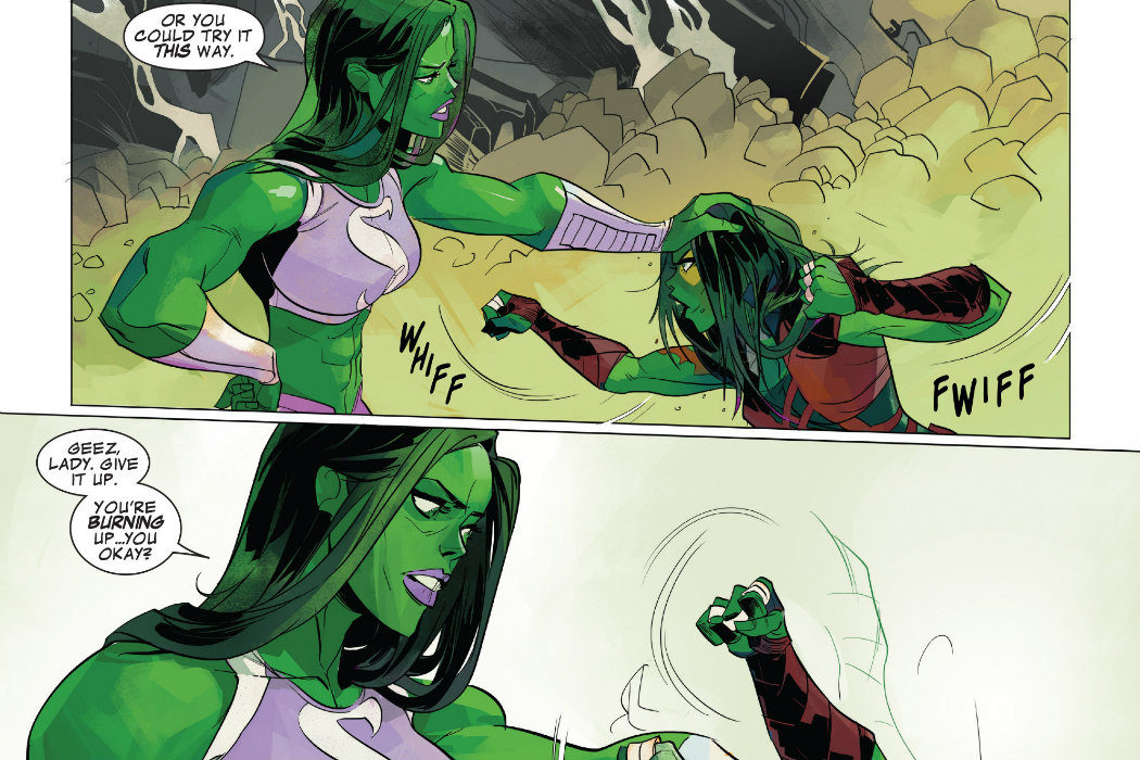 Gamora vs Hulka
